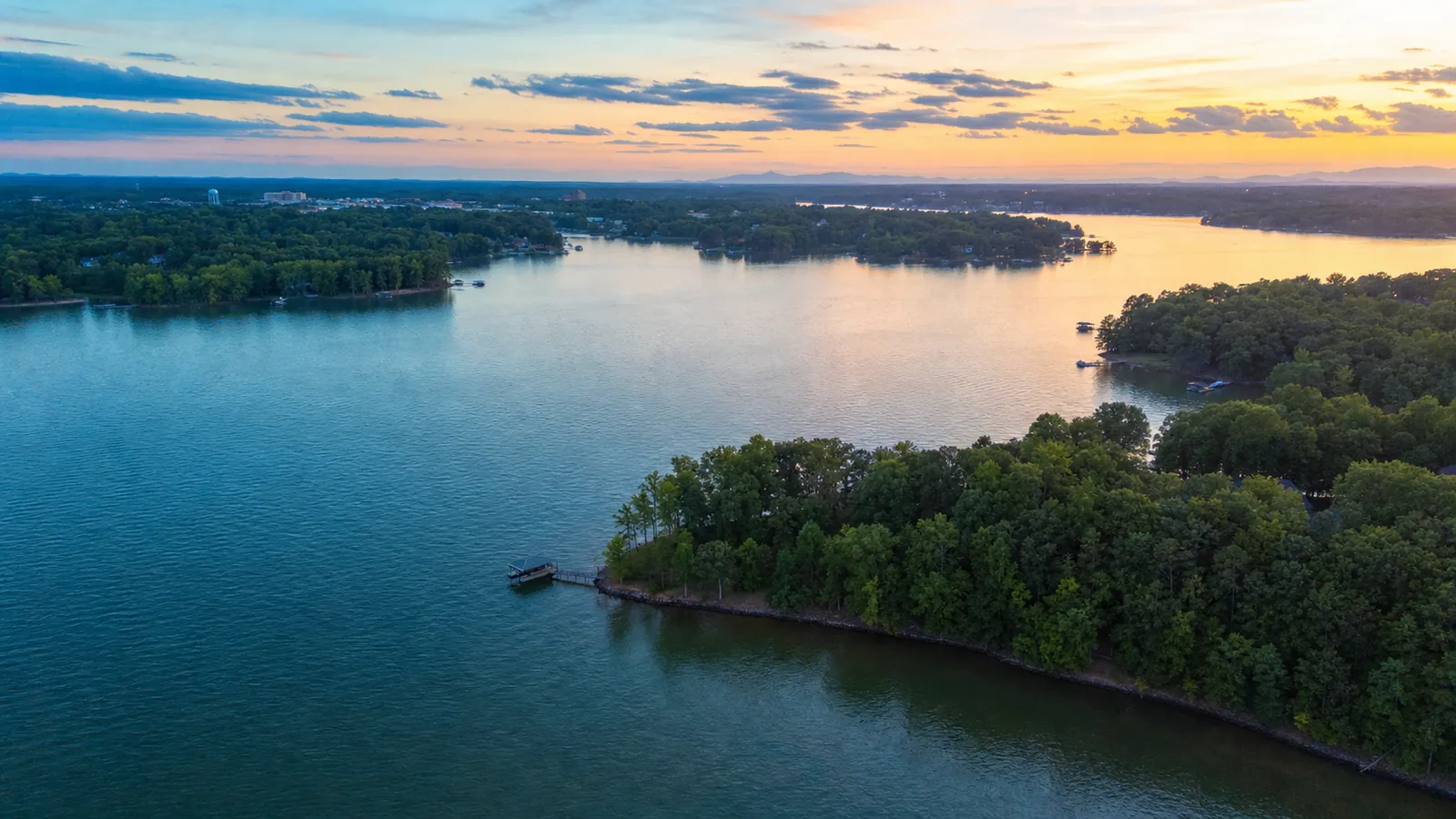 Lake Norman at sunset